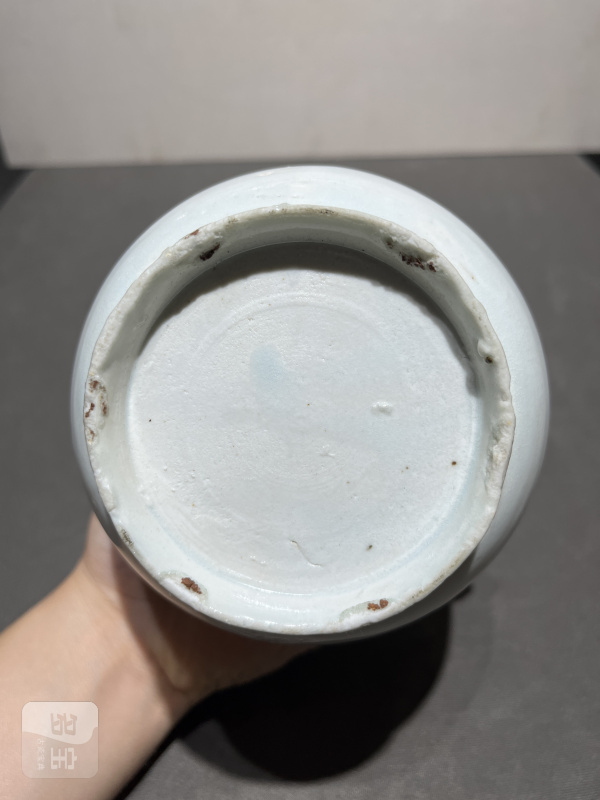 明 湖田狮钮盖执壶和温碗（一套） - 图9